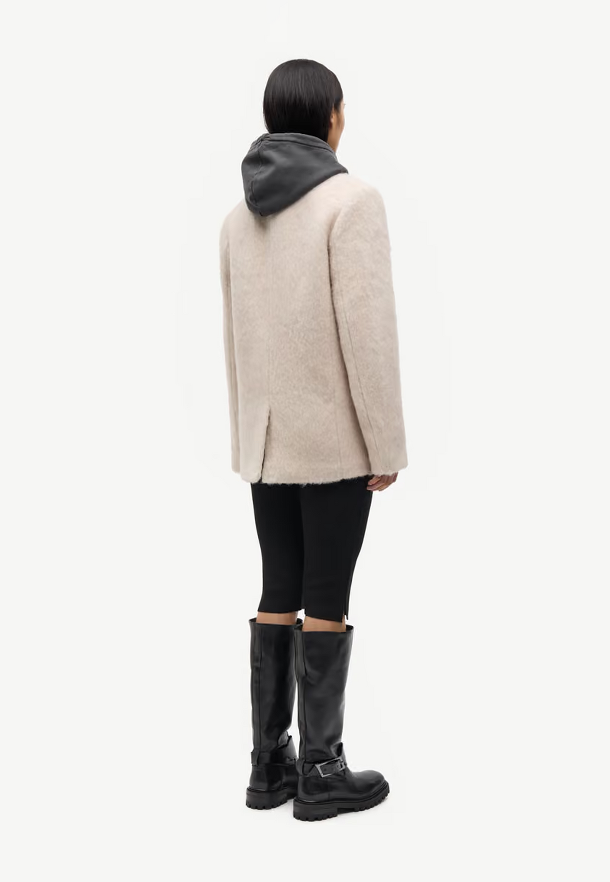 Sajills Woll/Alpaka Jacke | Blush