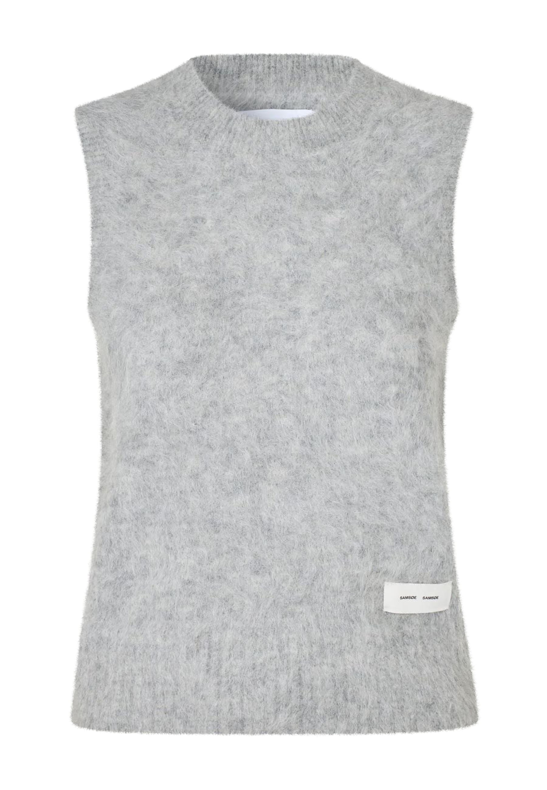 Saliss Alpaka Top | Grey Melange