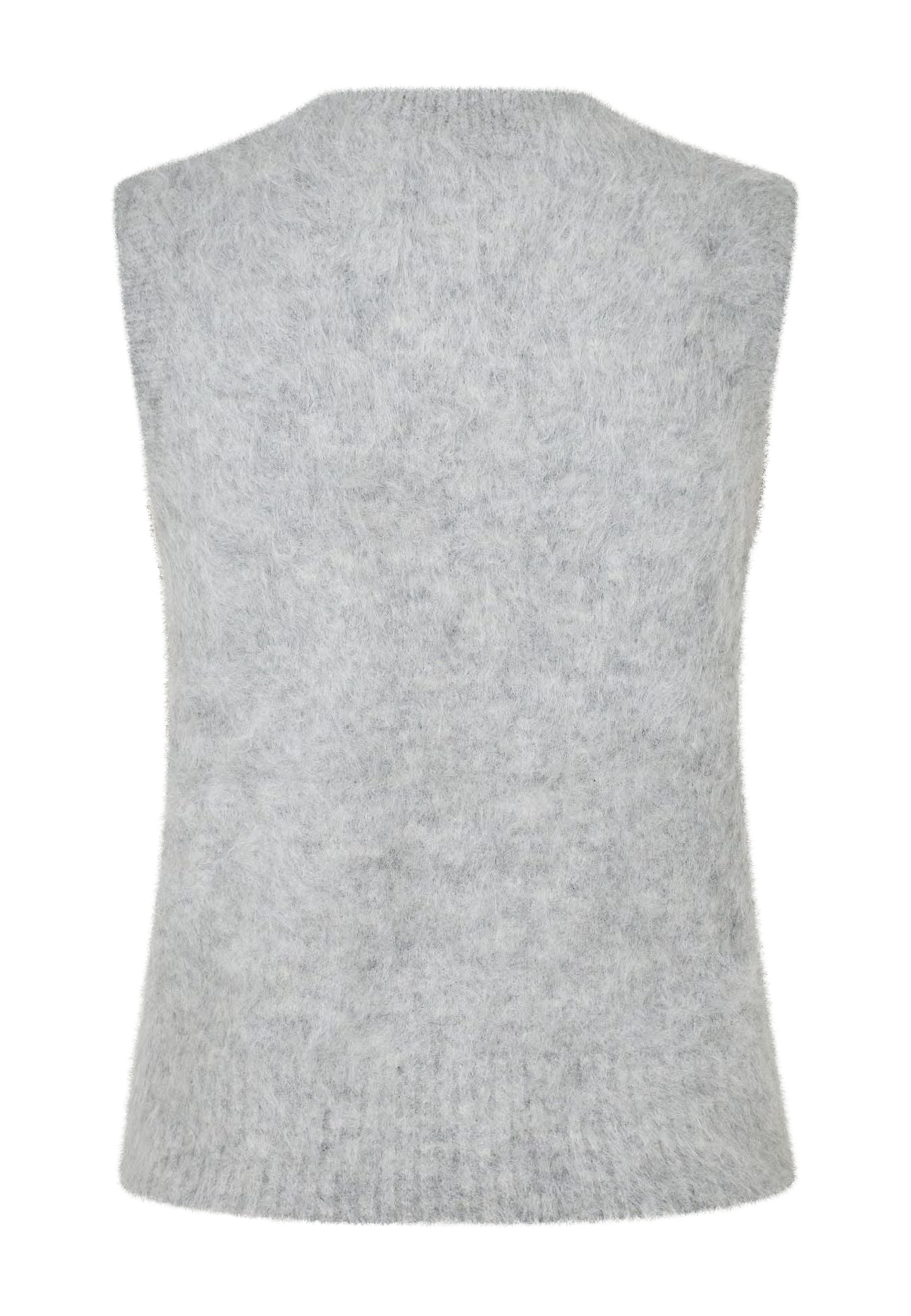 Saliss Alpaka Top | Grey Melange