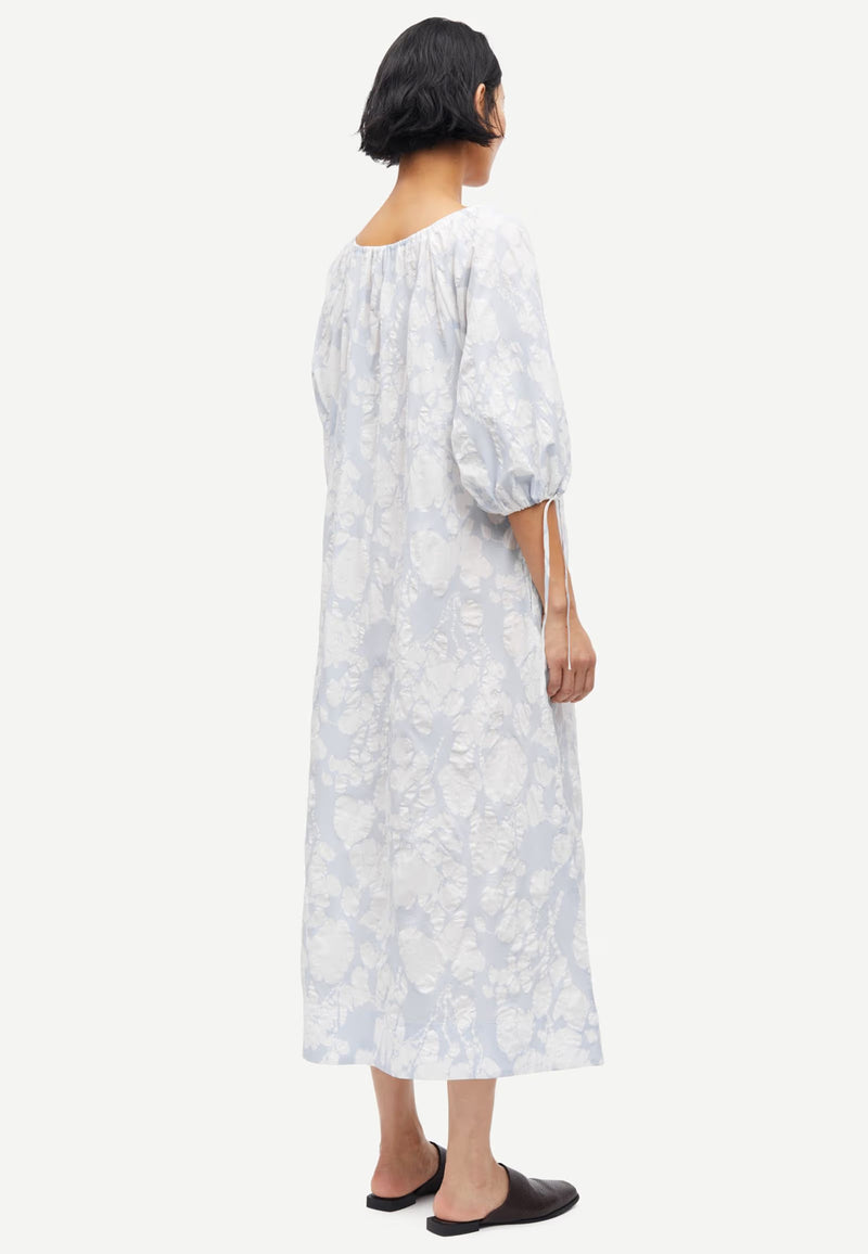 Samatera Maxikleid | Peony Egret