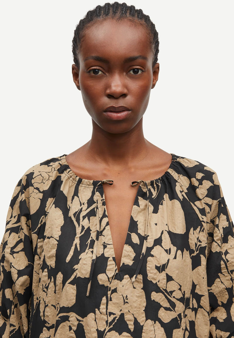 Samatera Maxikleid | Peony Greige