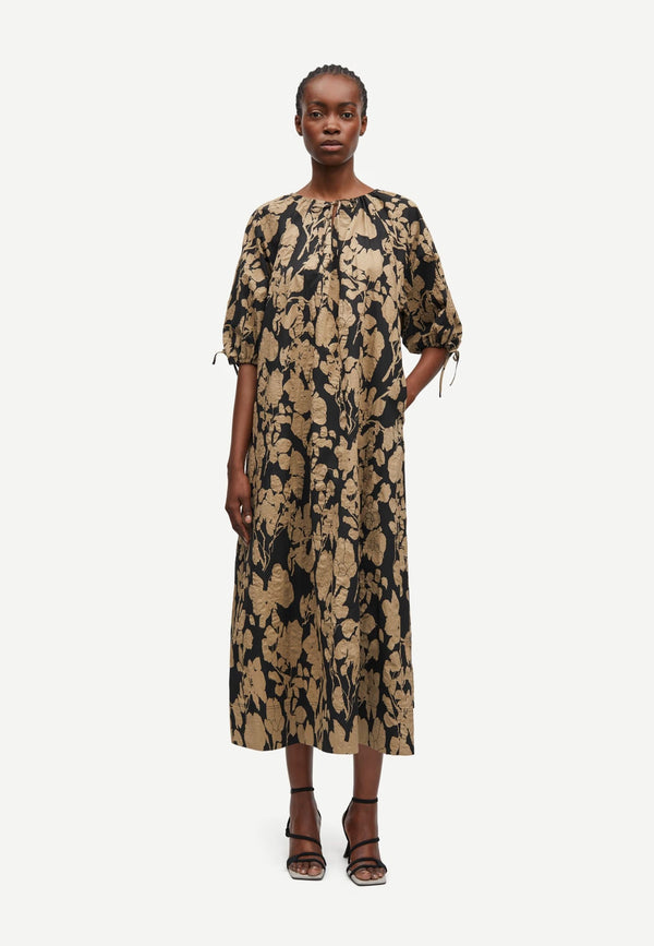 Samatera Maxikleid | Peony Greige
