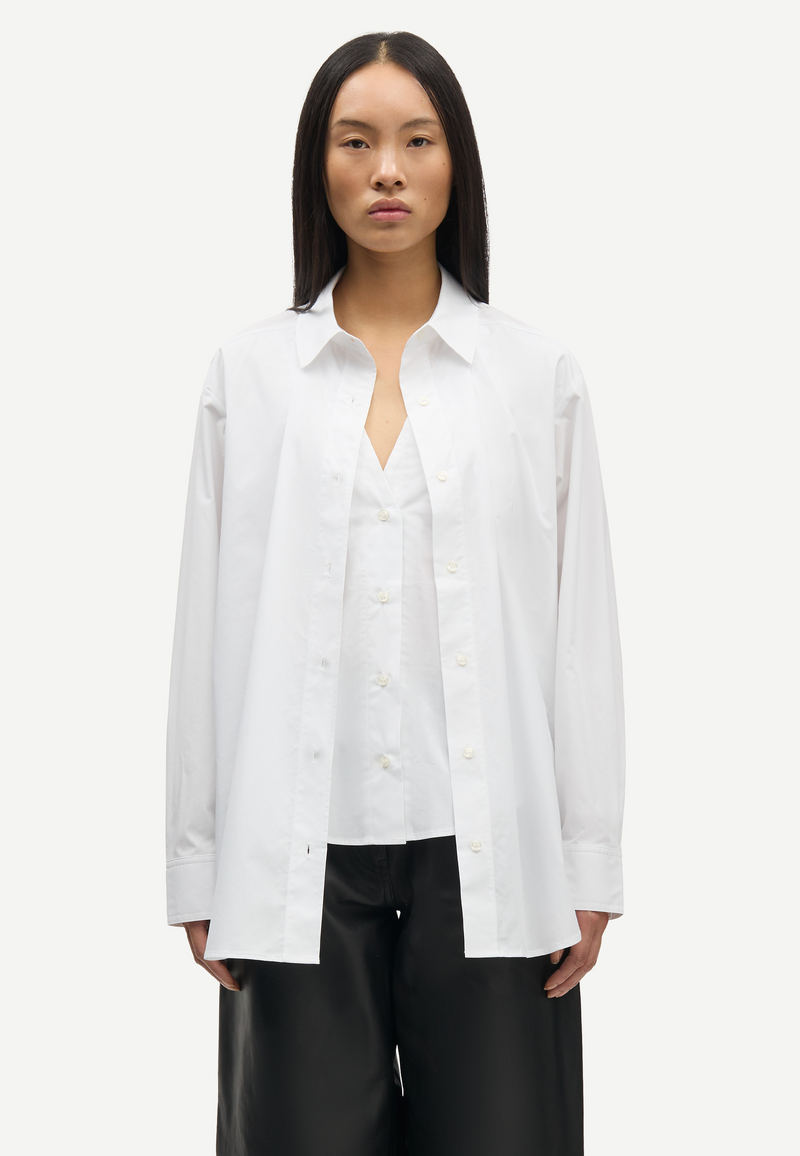 Samoon Bluse | White