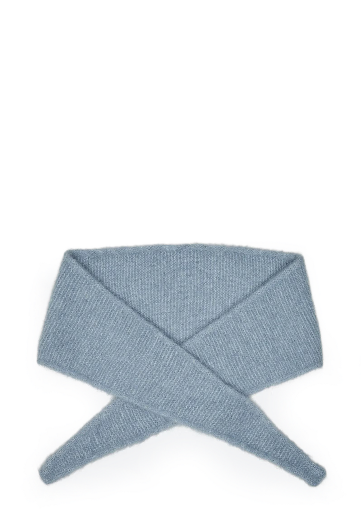 Sanor Diamond Alpaka Schal | Dusty Blue