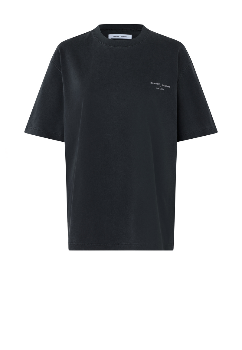 Saragnar Oversized T-Shirt | Black Script