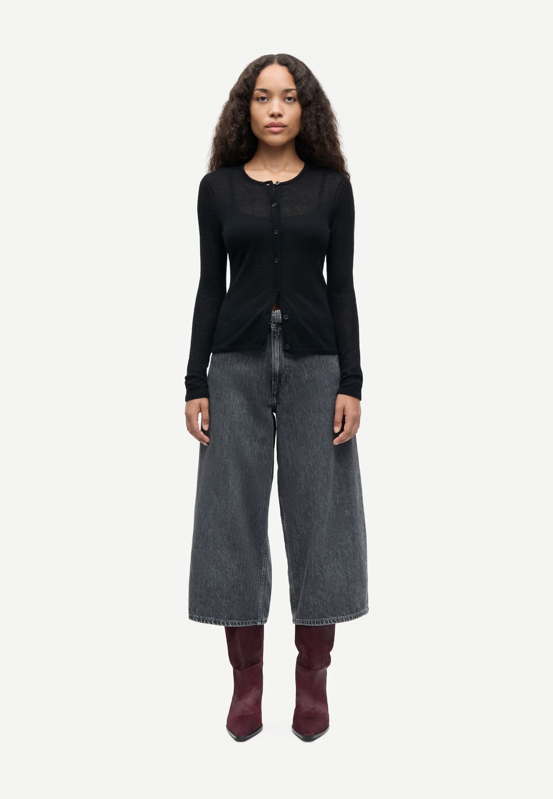 Sarose Cardigan | Black