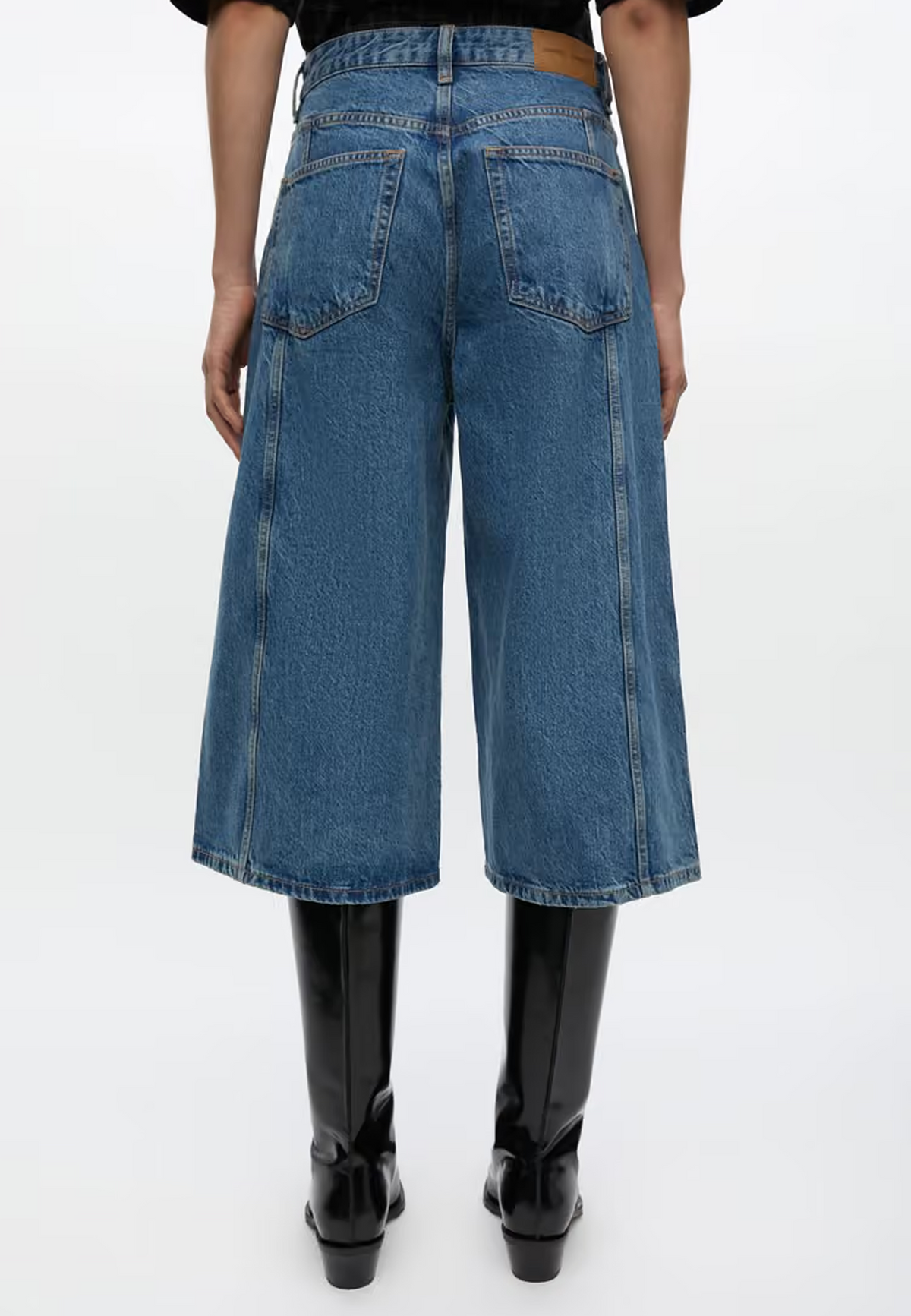 Sashelby Culotte Jeans | Sephia Blue
