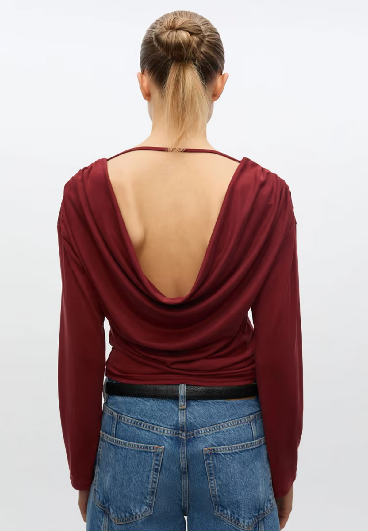 Sasue Longsleeve | Washed Syrah