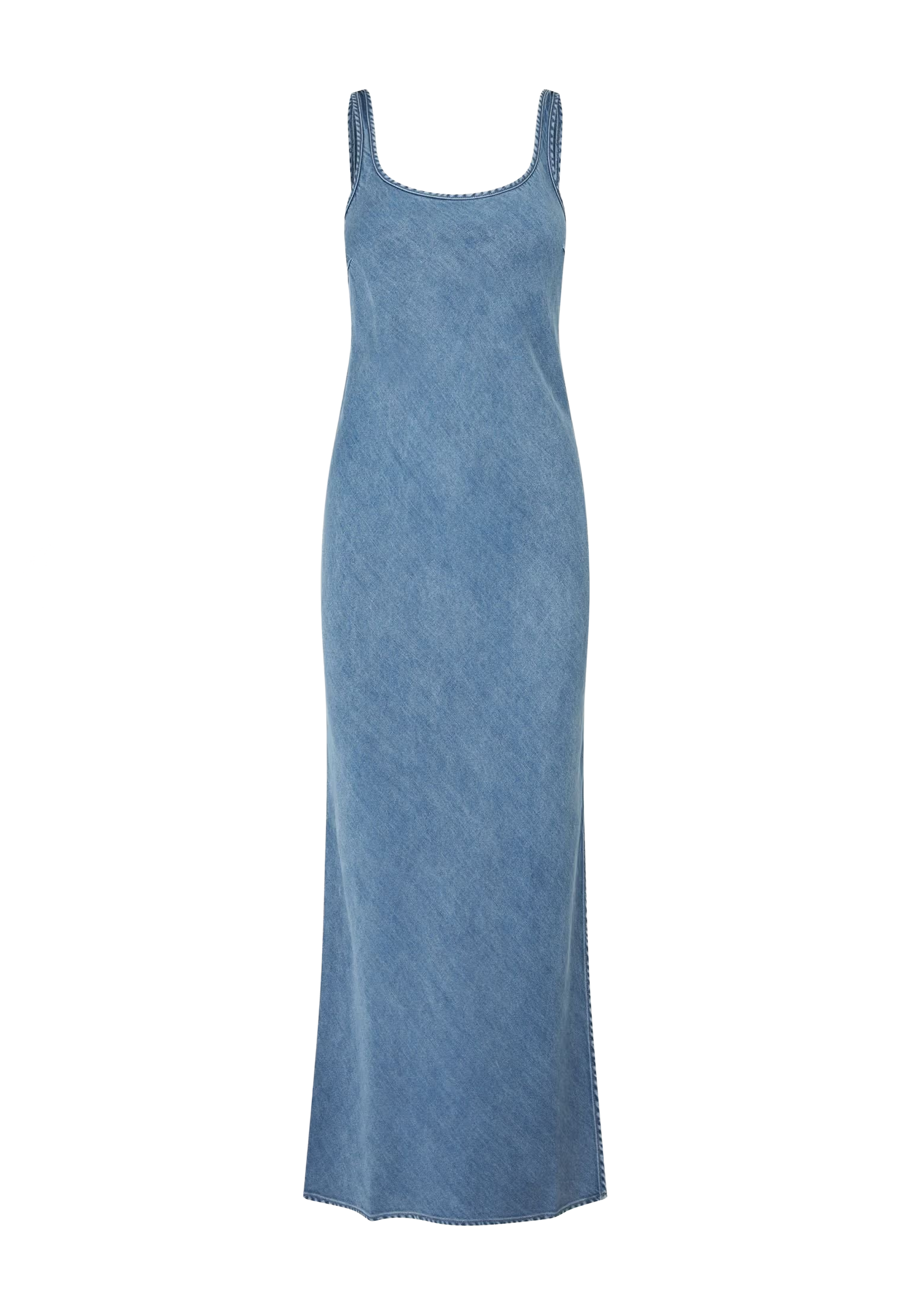 Sasunna maxi kjole | Denim blå