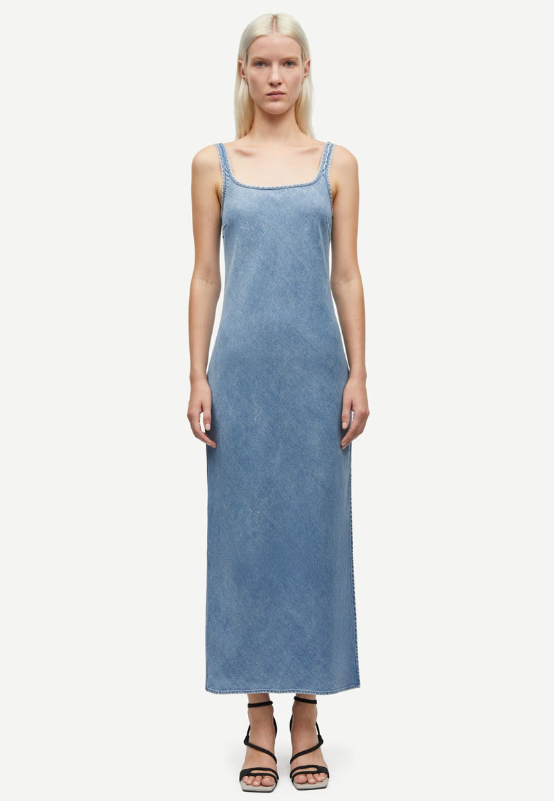 Sasunna Maxikleid | Denim Blue