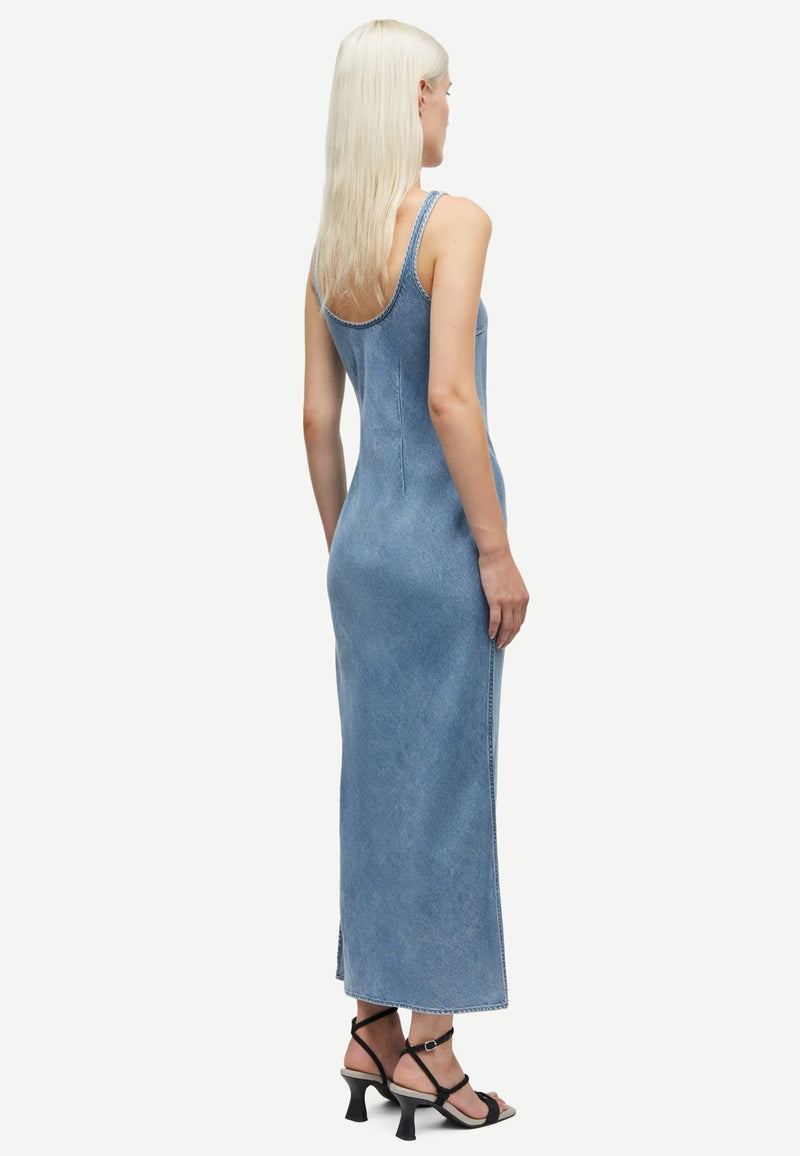 Sasunna Maxikleid | Denim Blue