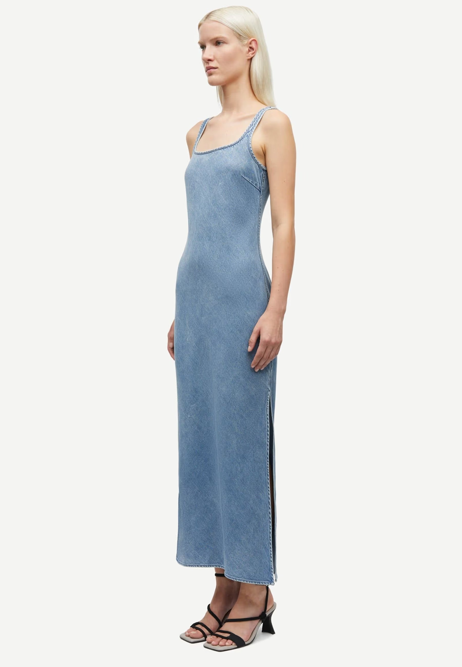 Sasunna Maxikleid | Denim Blue