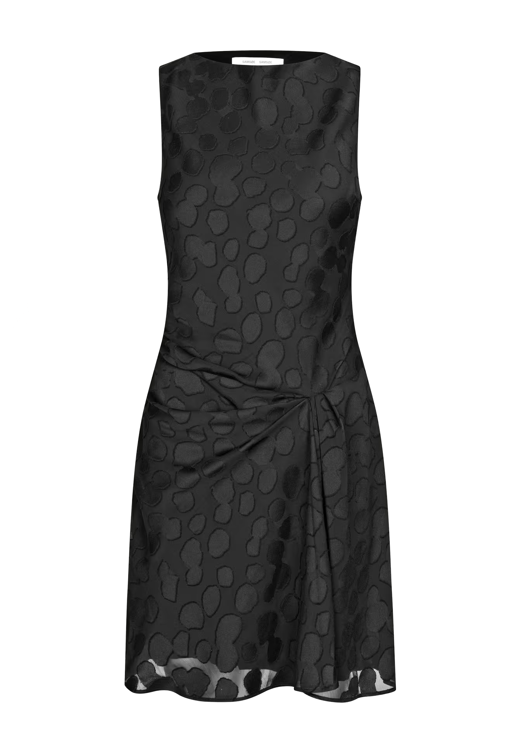 Satina Minikleid | Black