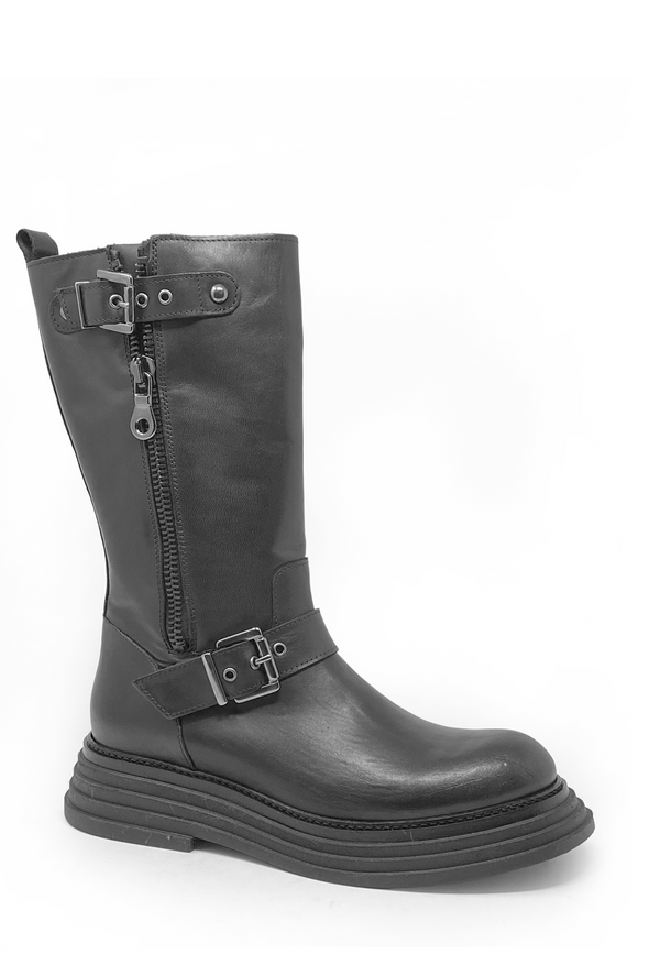 Queen Boot | Nero