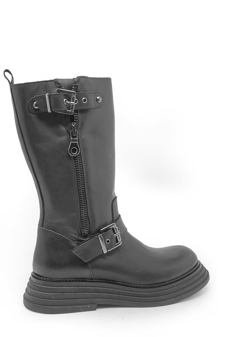Queen Boot | Nero
