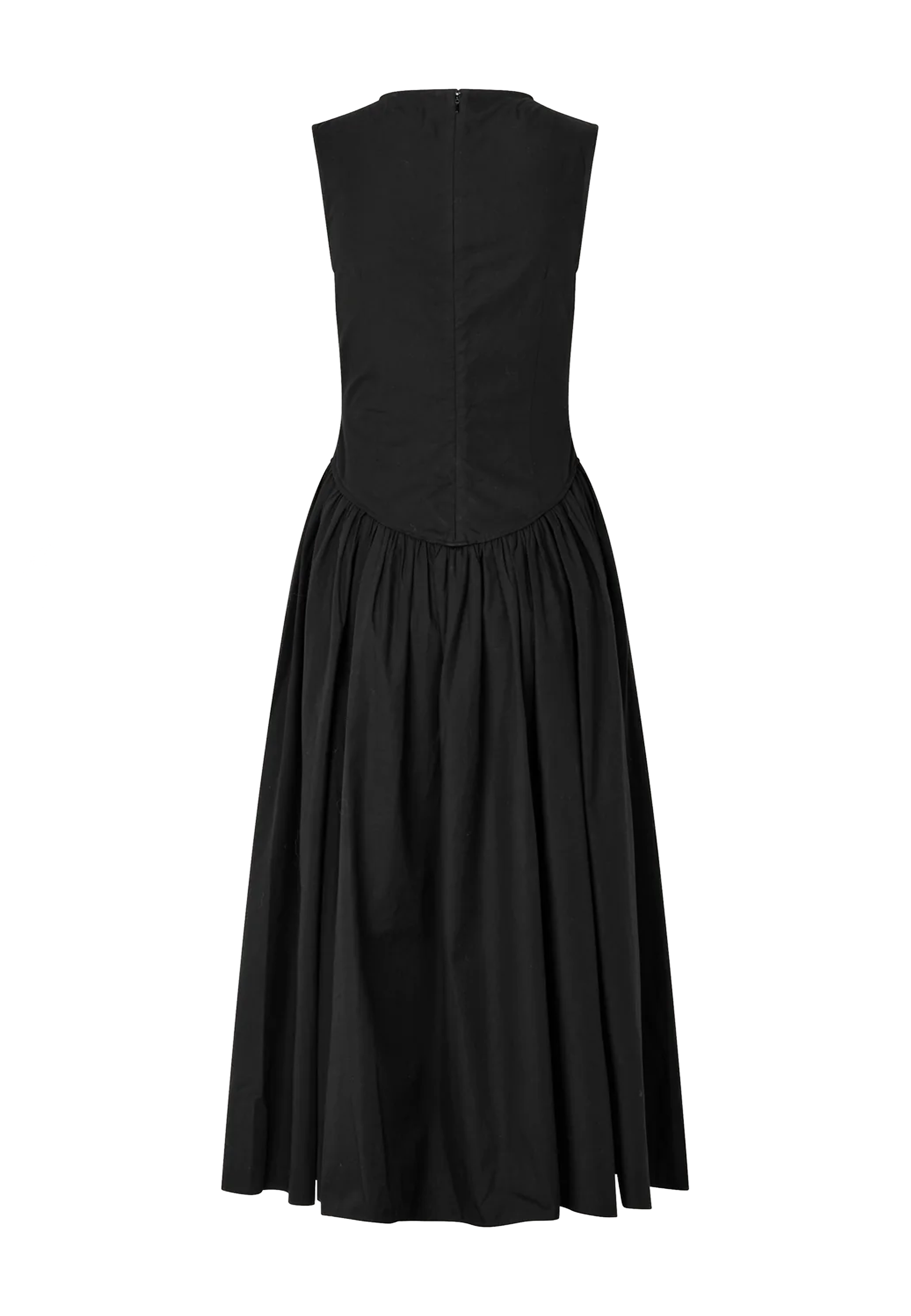 2484 Broderet Midi-kjole | Borderie Anglaise