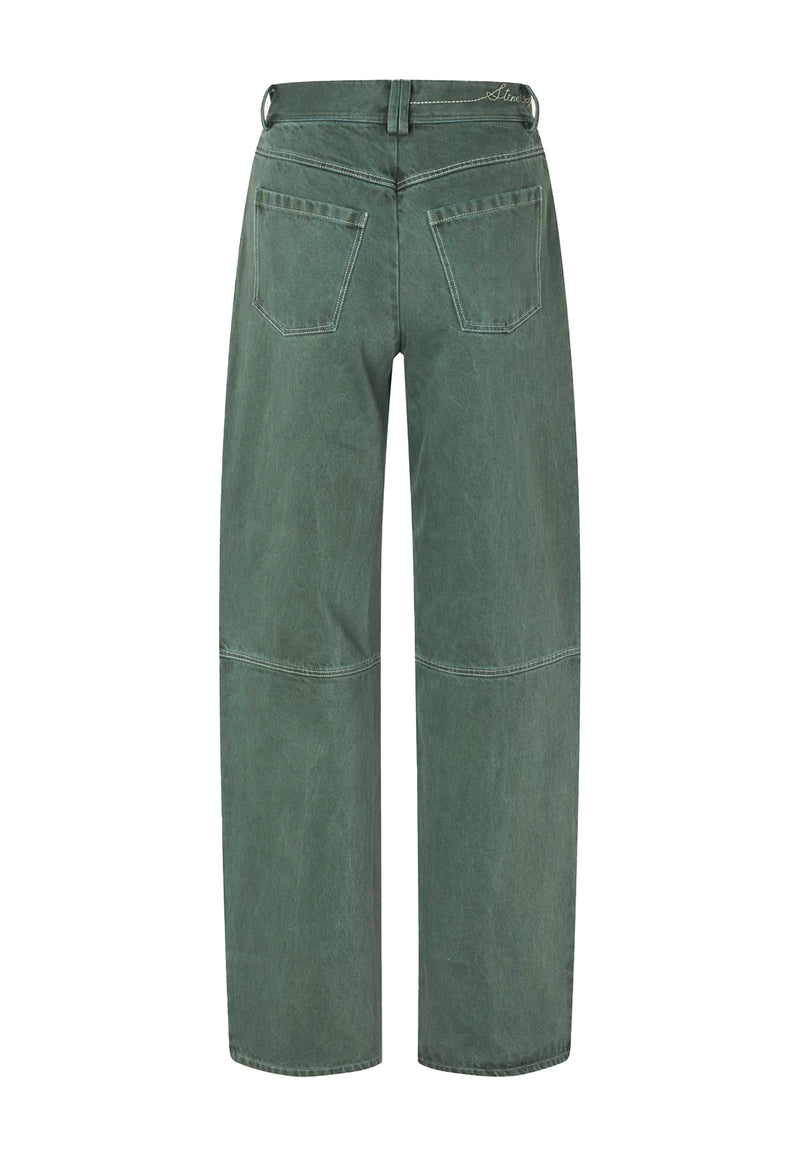 P096-2393 Jeans | Dark Green