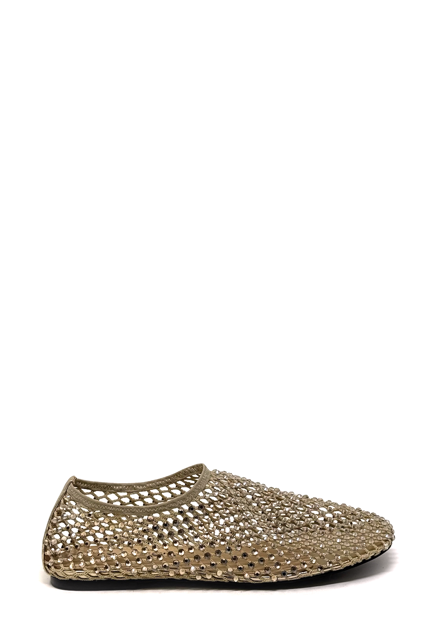 R11 Glitter Slip On | Light Beige