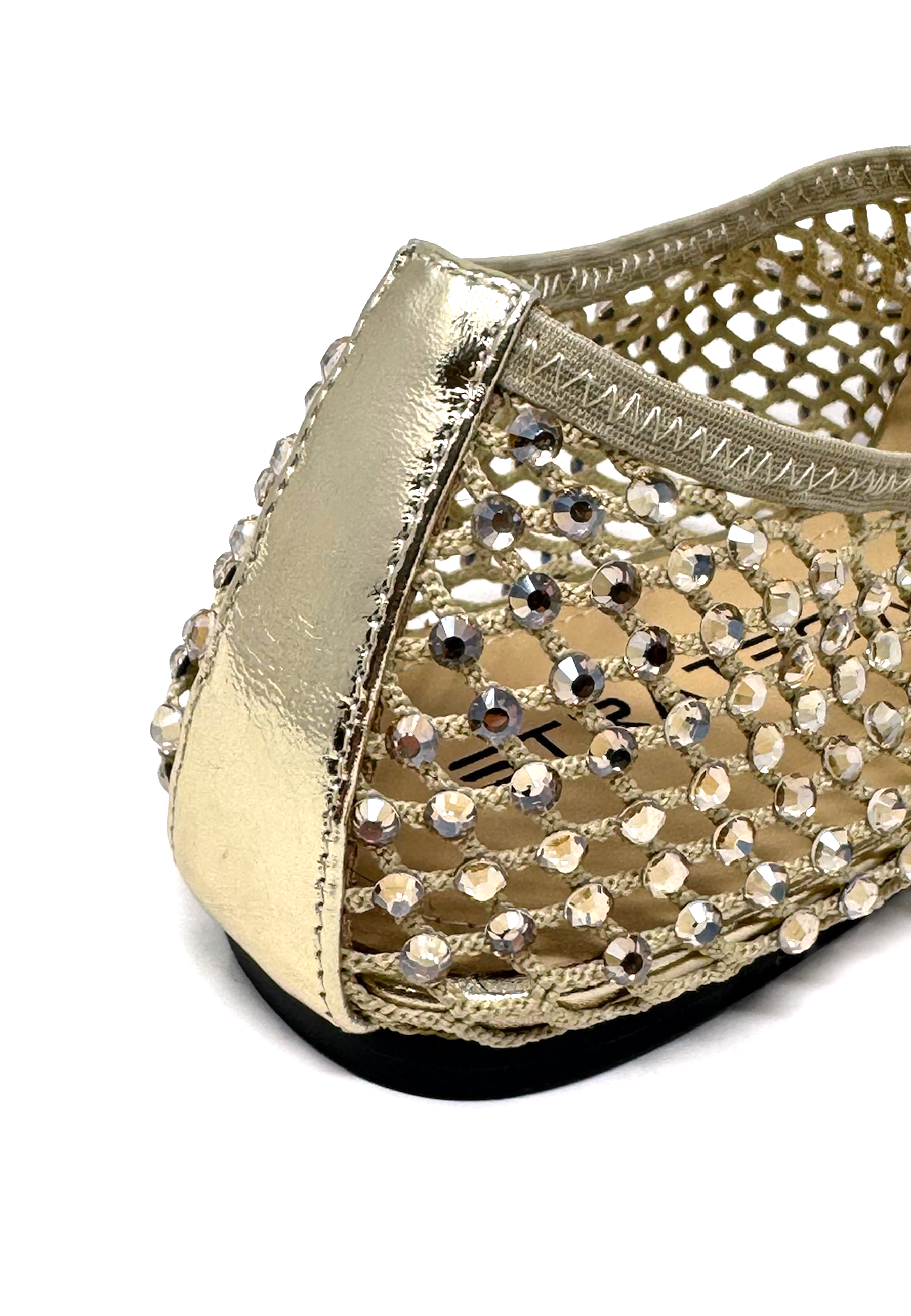 R11 Glitter Slip On | Light Beige