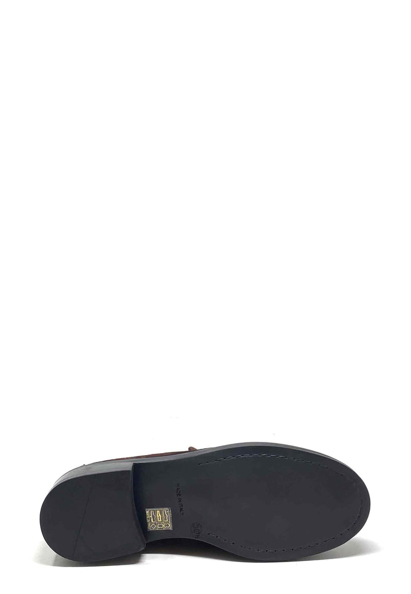 A5829 Mokassin | Chocolat Suede