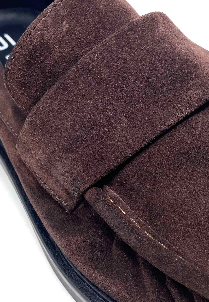 A5829 Mokassin | Chocolat Suede