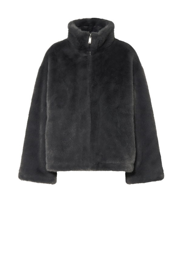 Mara Fake Fur Bomberjacke | Stellar