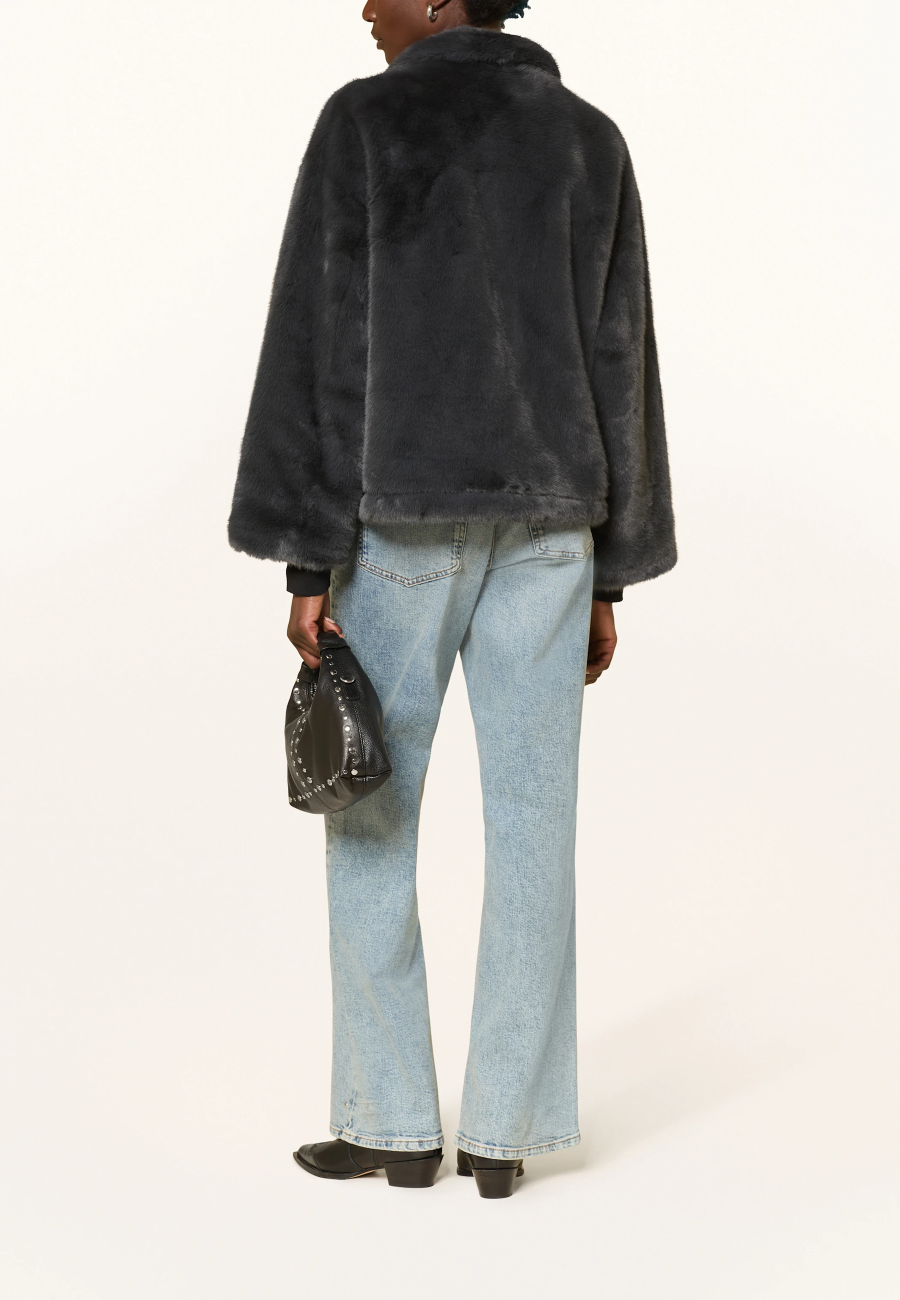 Mara Fake Fur Bomberjacke | Stellar