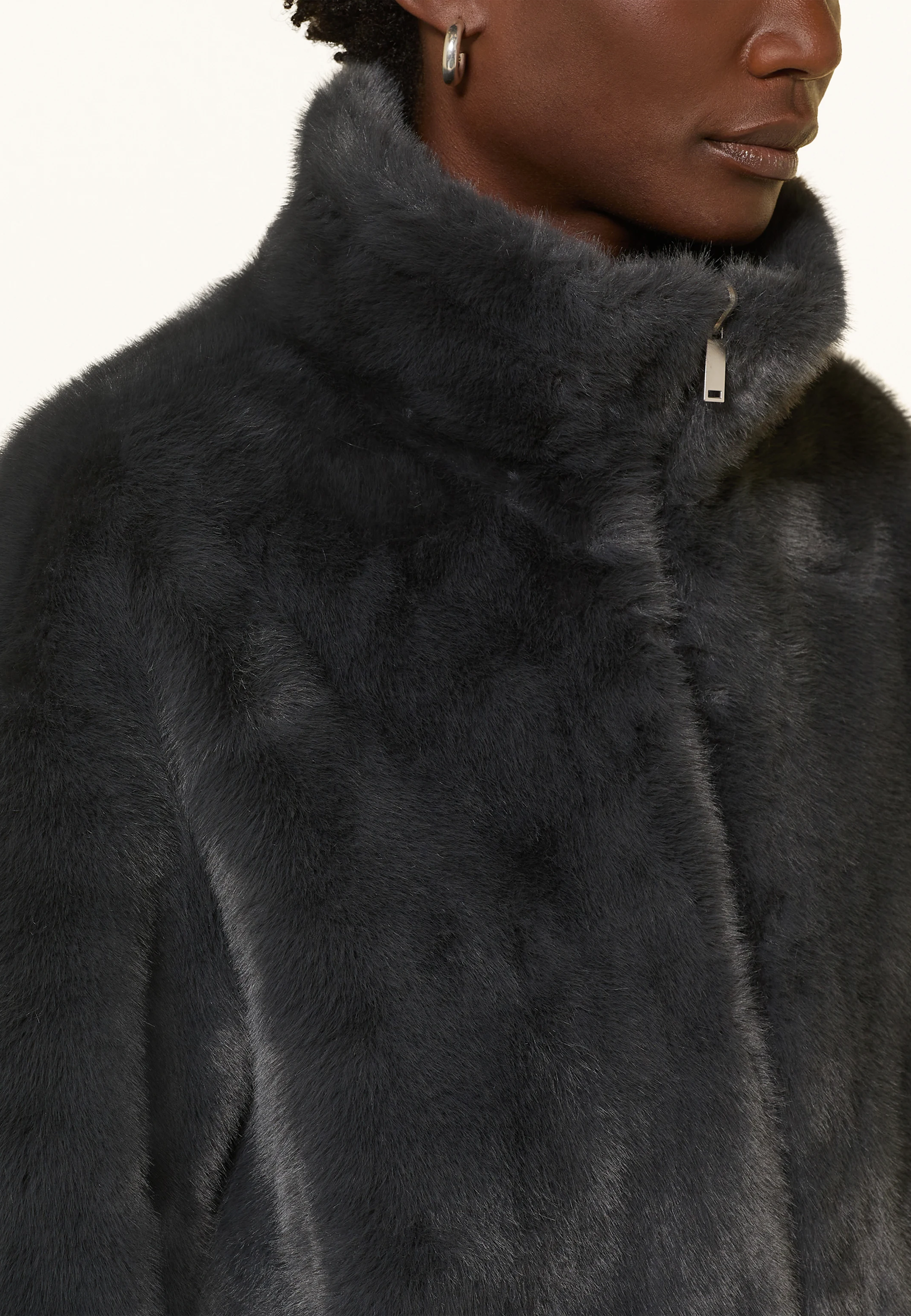 Mara Fake Fur Bomberjacke | Stellar