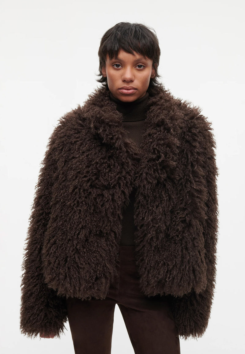 Millie Fake Fur Jacke | Morro Tibet Lamb