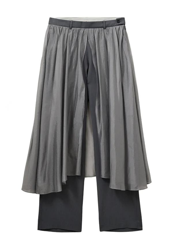 Andrea Gown Hose | Charcoal
