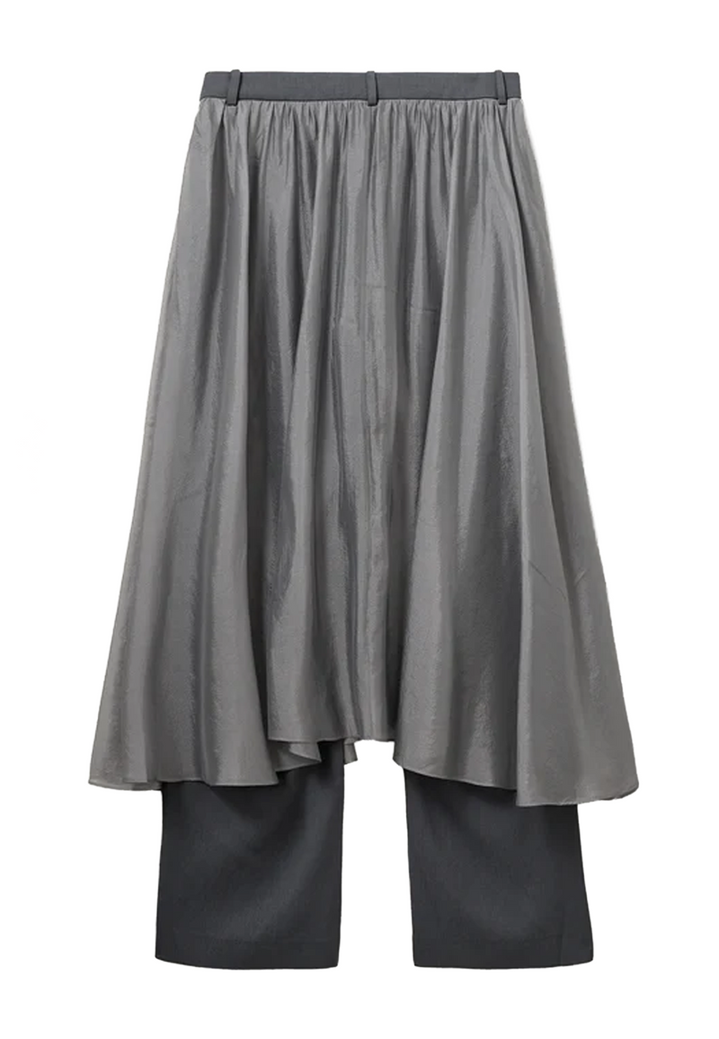 Andrea Gown Hose | Charcoal