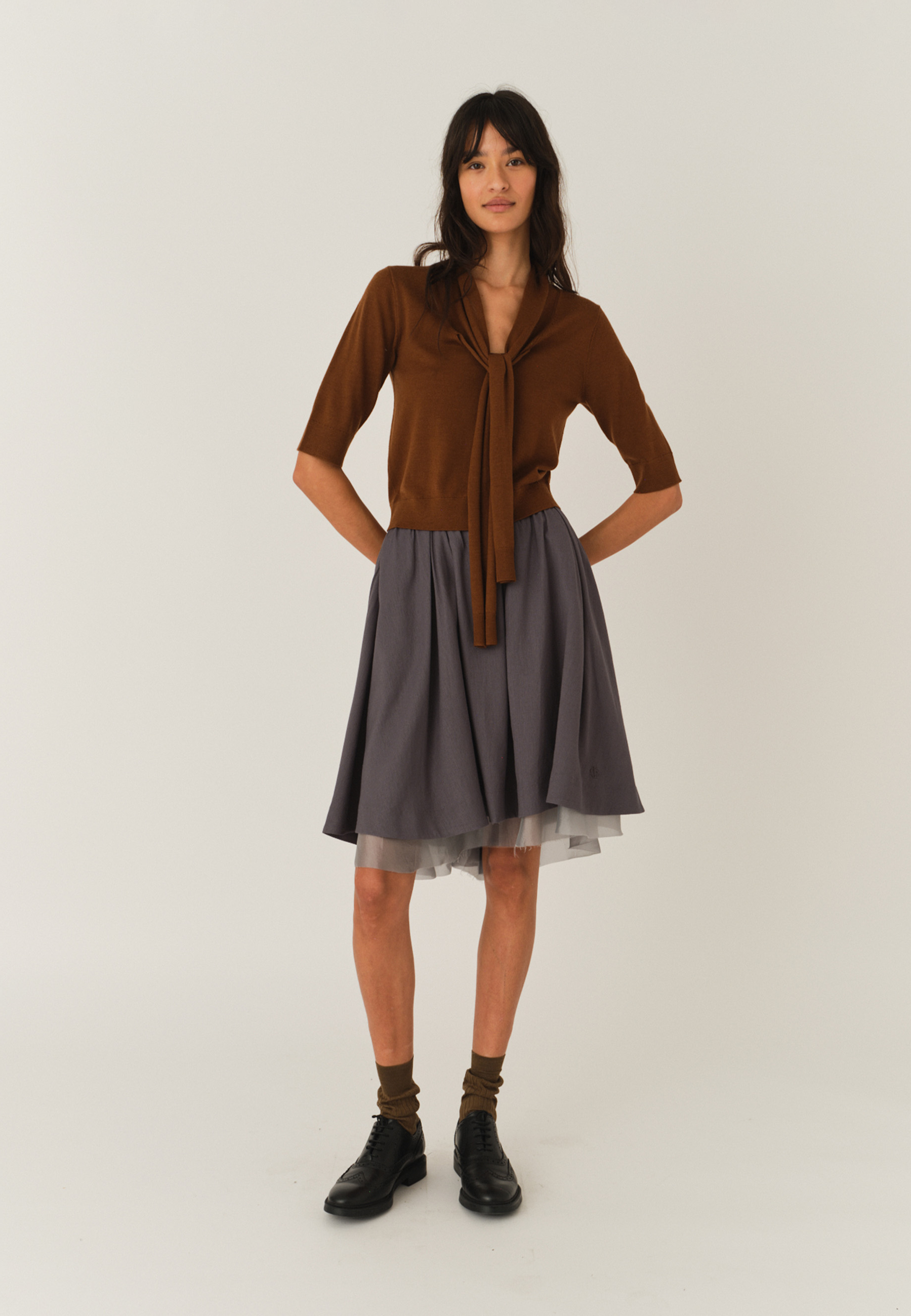 Andrea Mini Rock | Charcoal