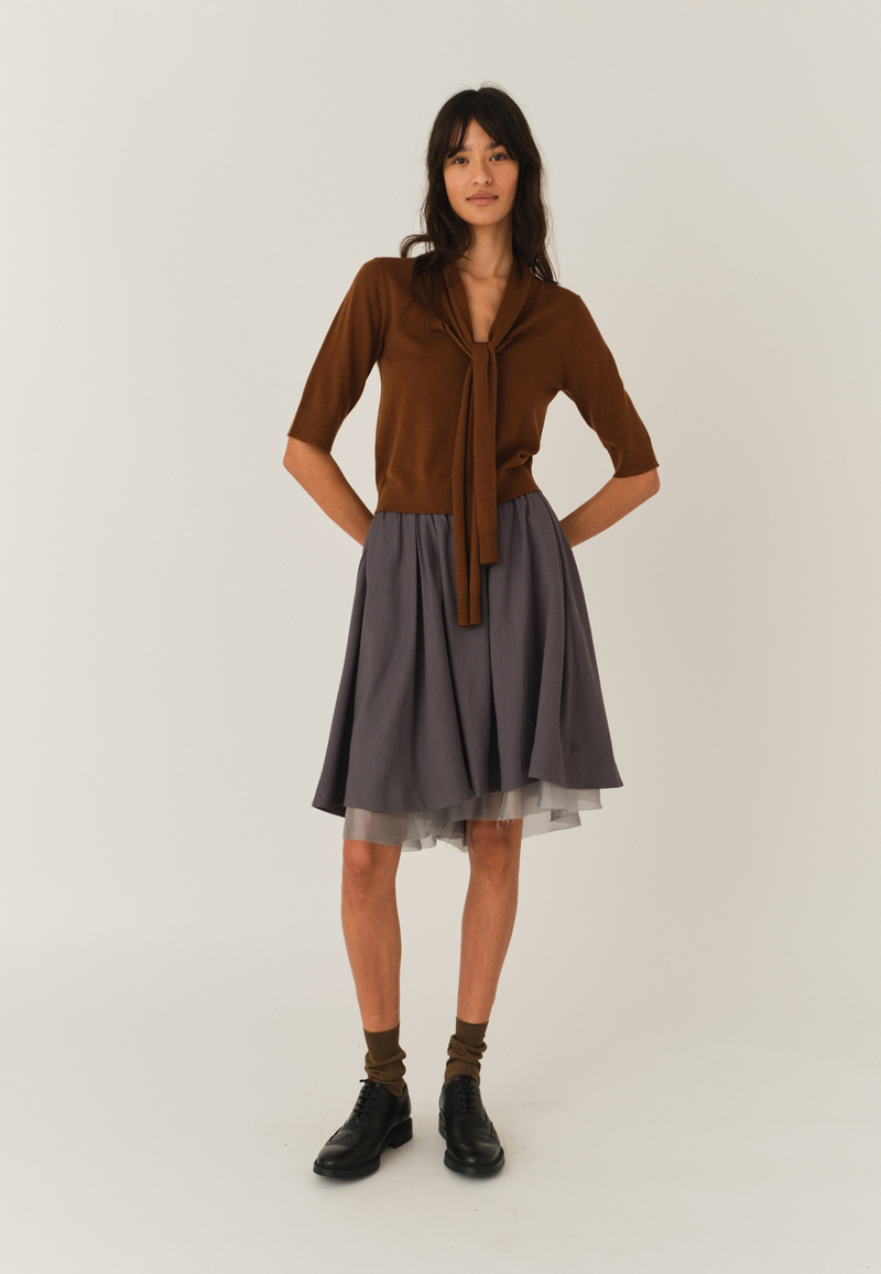 Andrea Mini Rock | Charcoal
