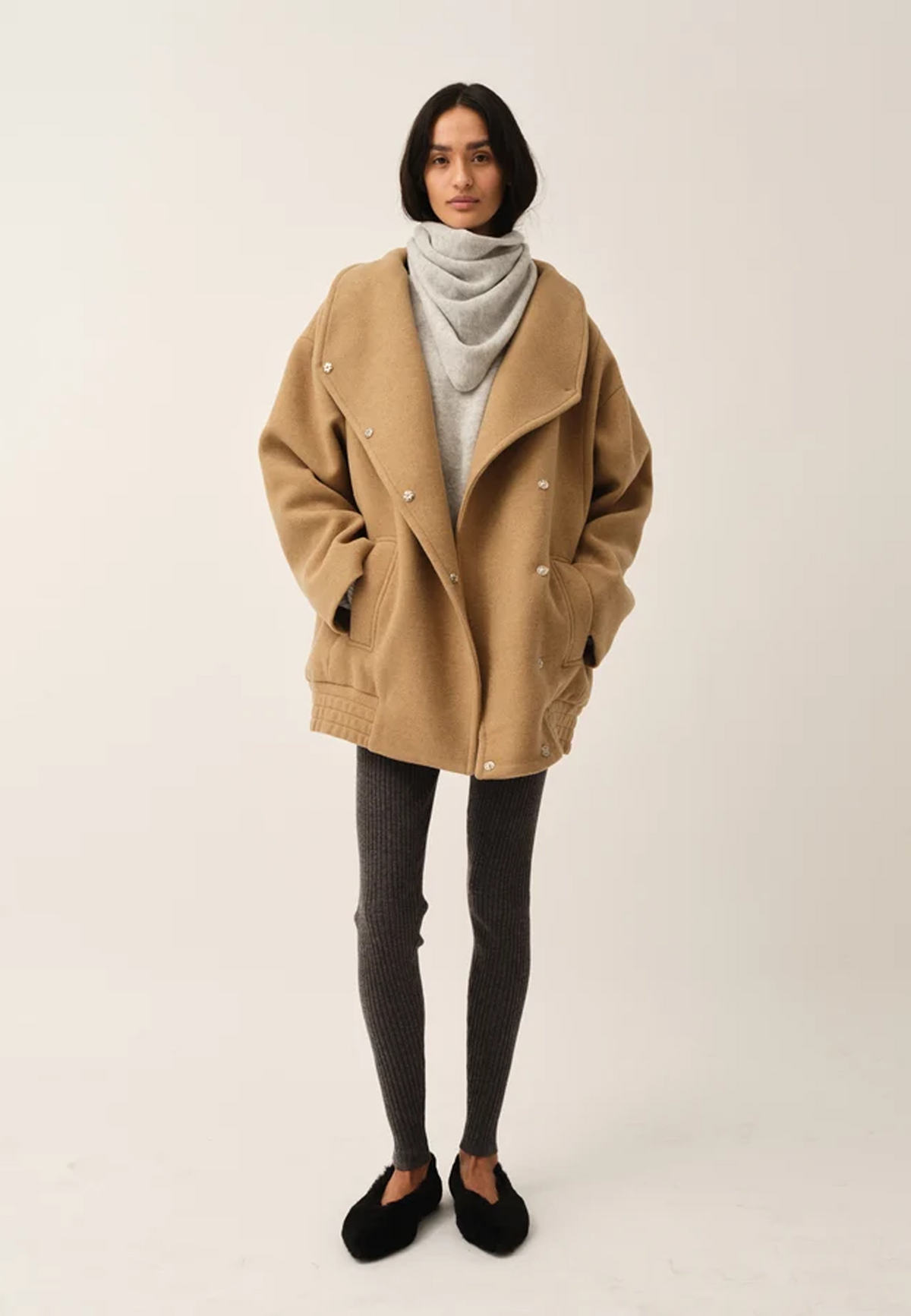 Clooney Neck Jacke | Raw