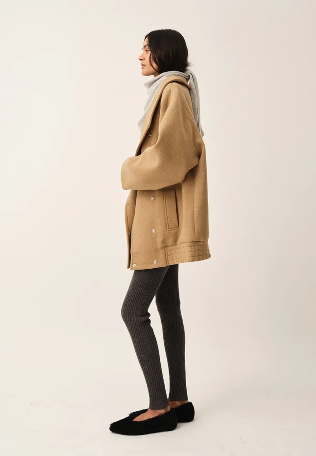 Clooney Neck Jacke | Raw