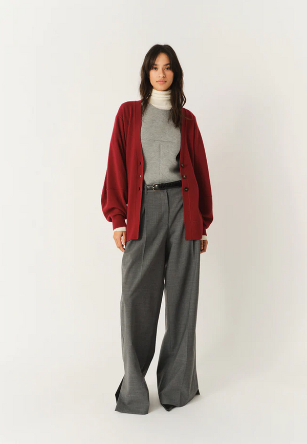 Como Cardigan | Burgundy