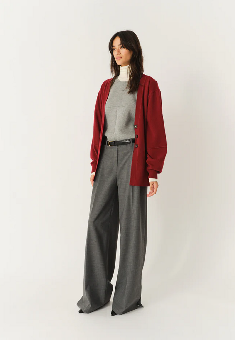 Como Cardigan | Burgundy