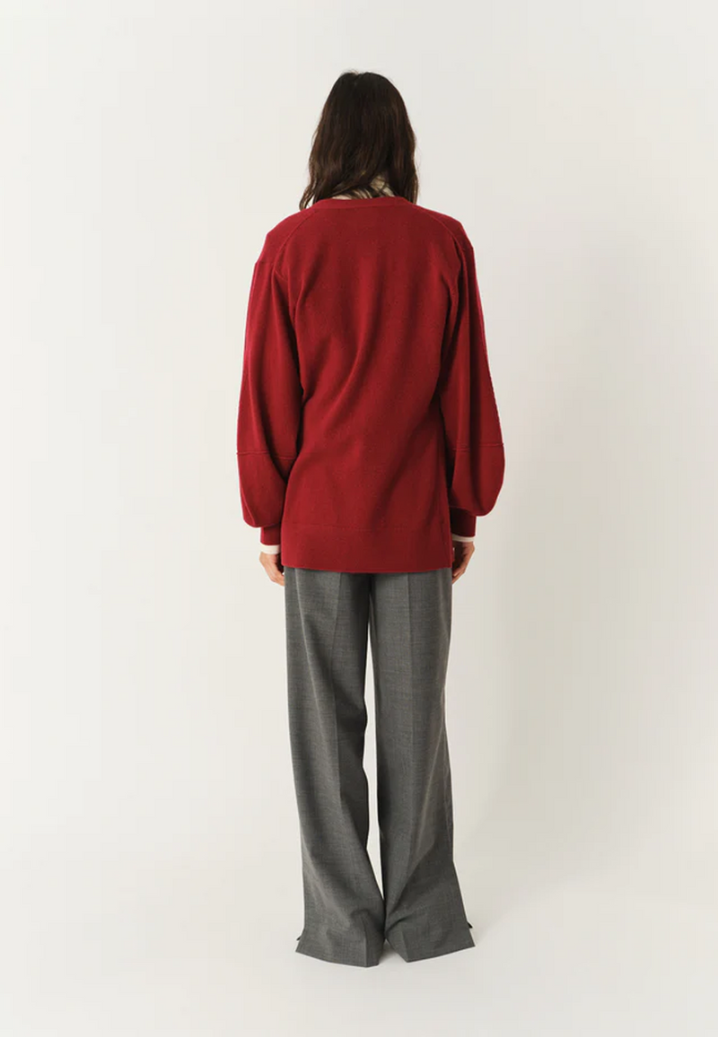 Como Cardigan | Burgundy