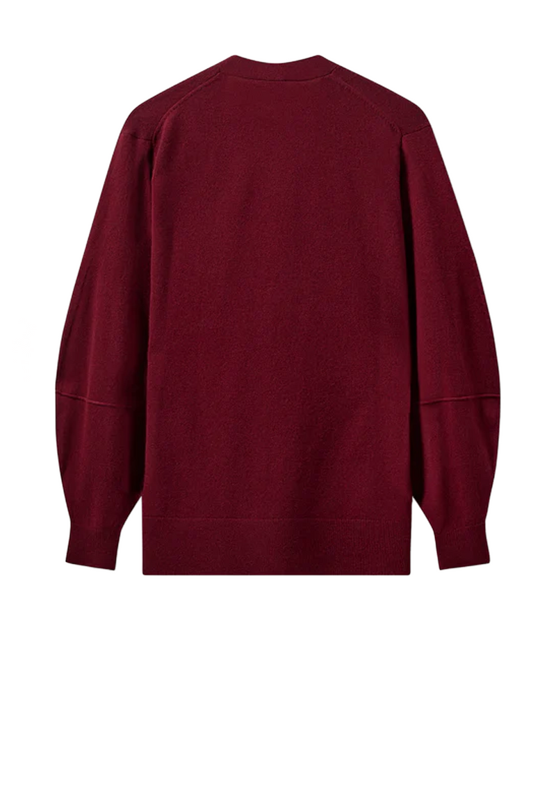 Como Cardigan | Burgundy