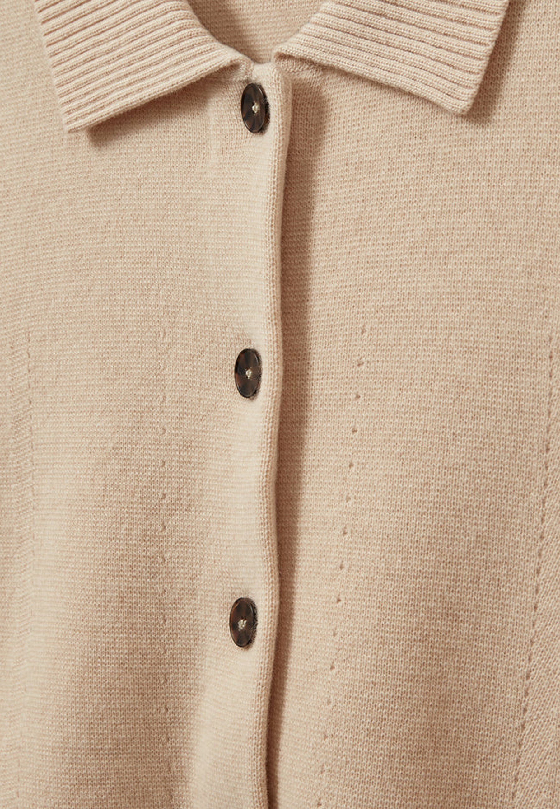 Como Cropped Cardigan | Macadamia