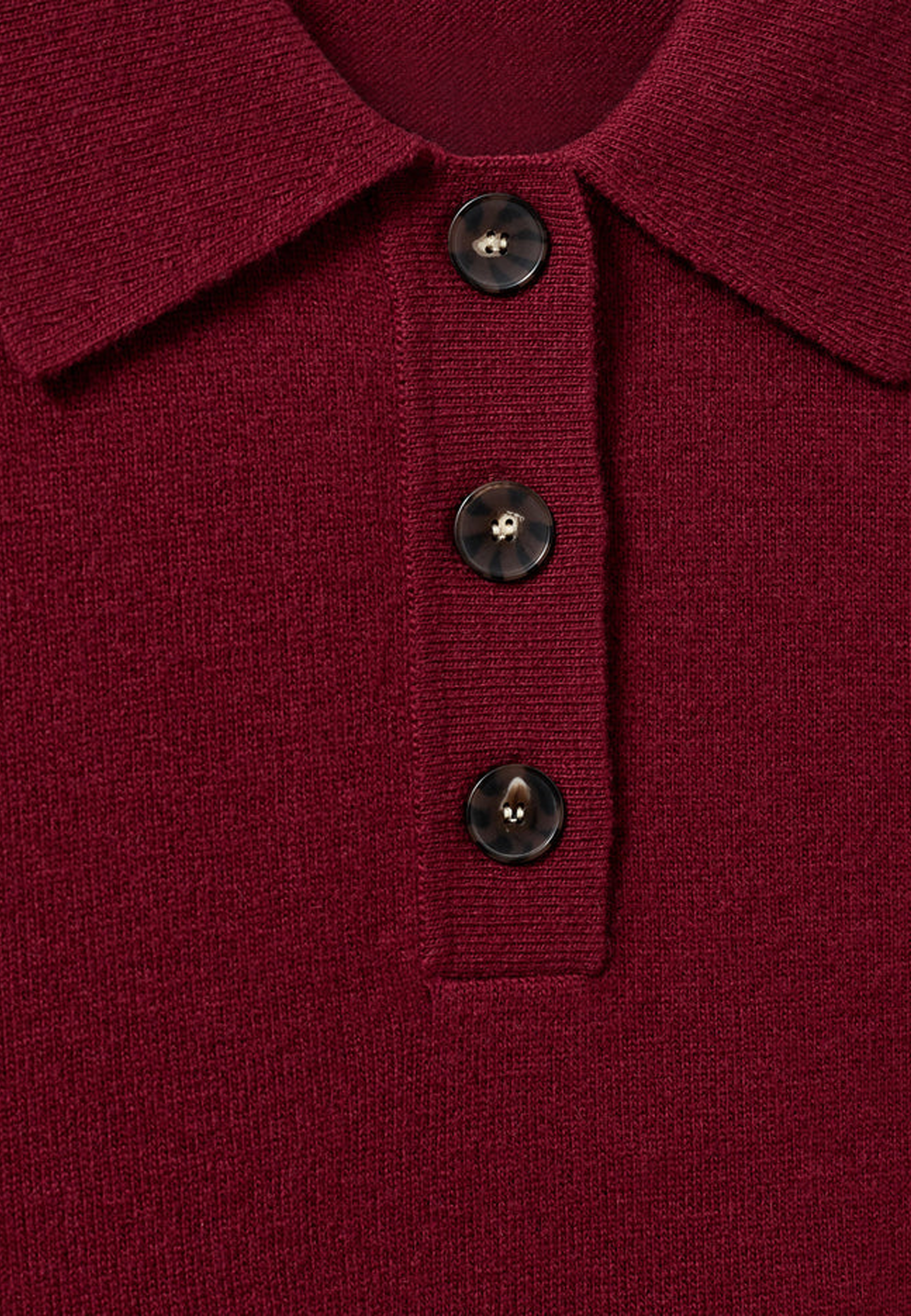 Como strik poloshirt | Bourgogne