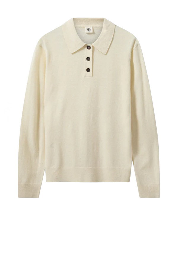 Como Strick Polo-Shirt | Cream