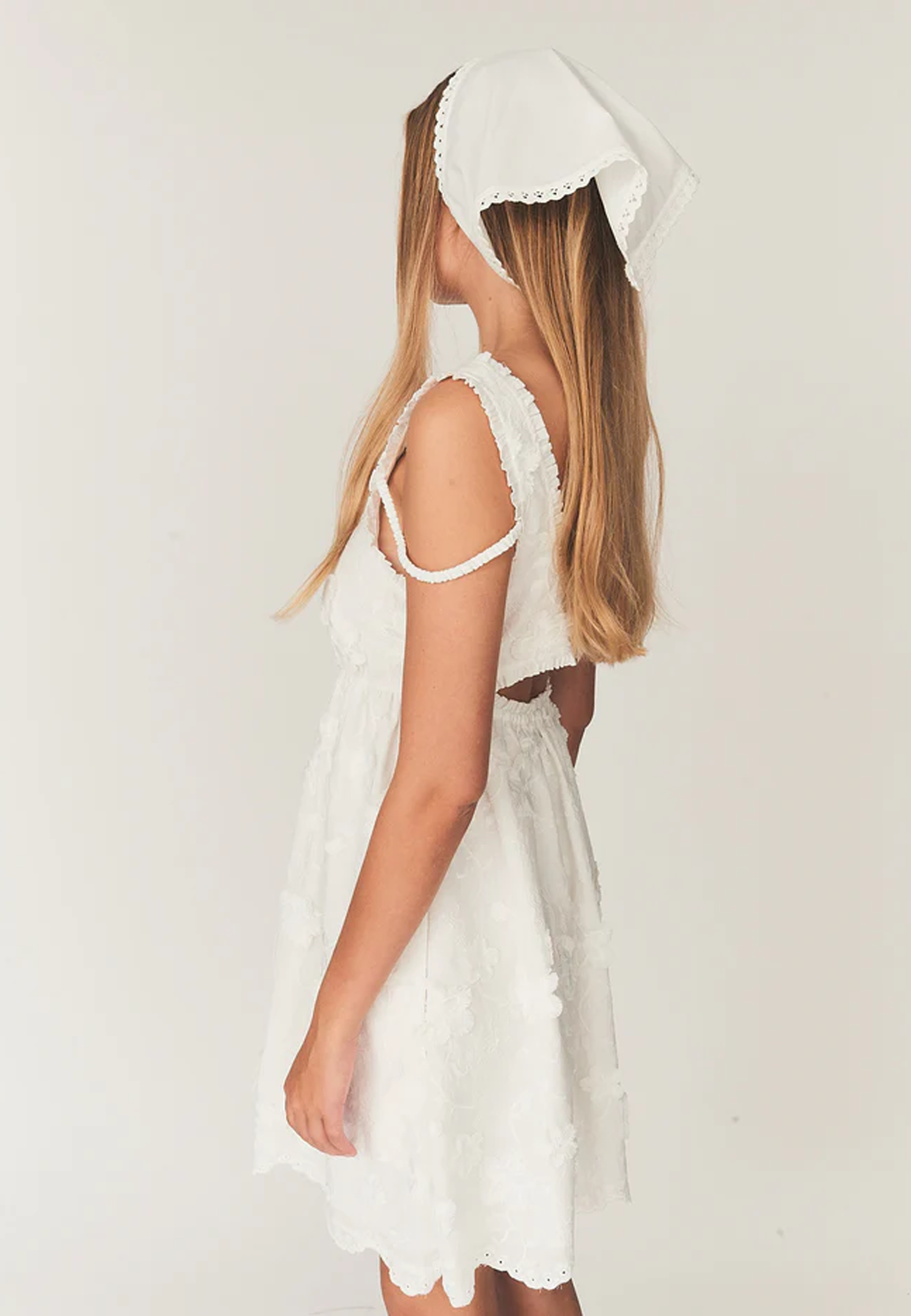 Fleur Bra Kleid | Cream