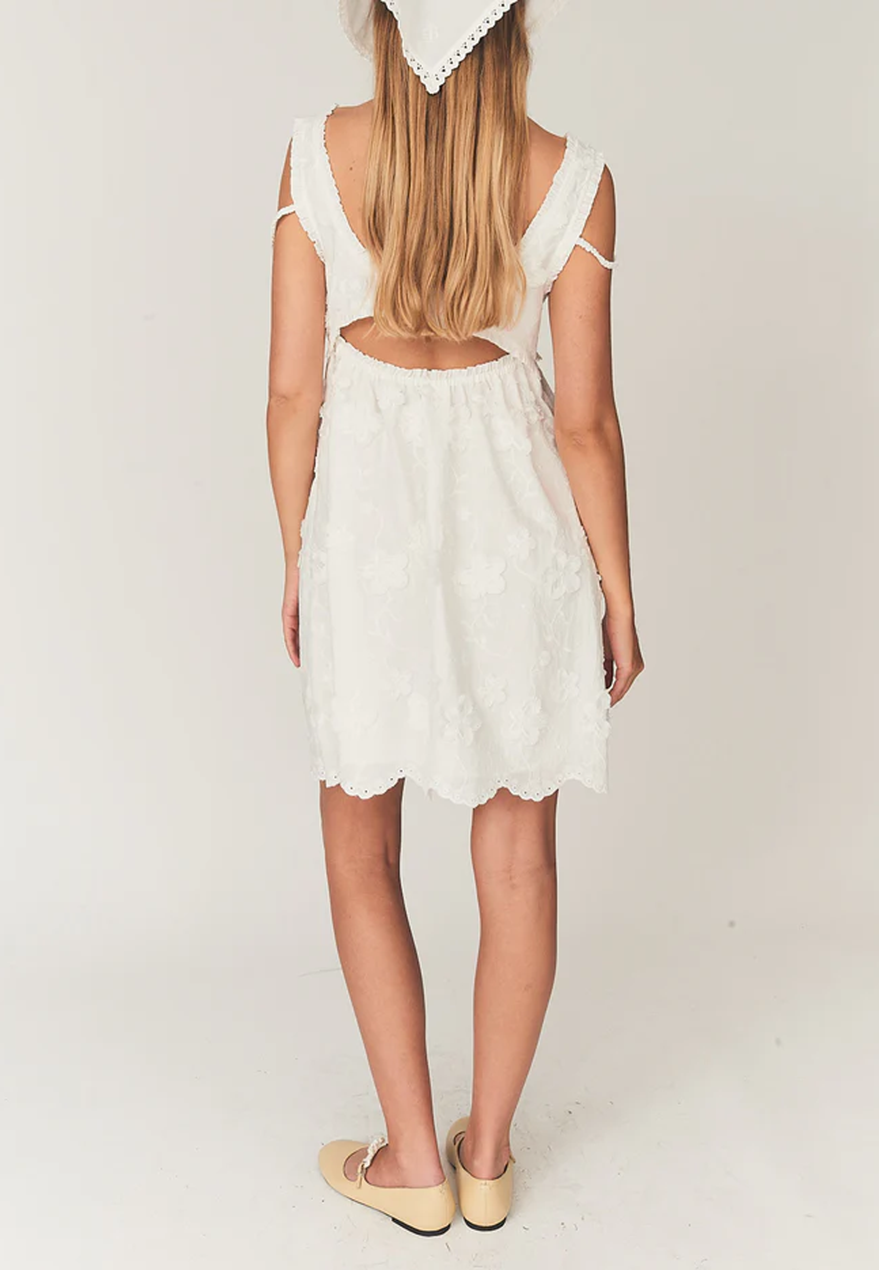 Fleur Bra Kleid | Cream