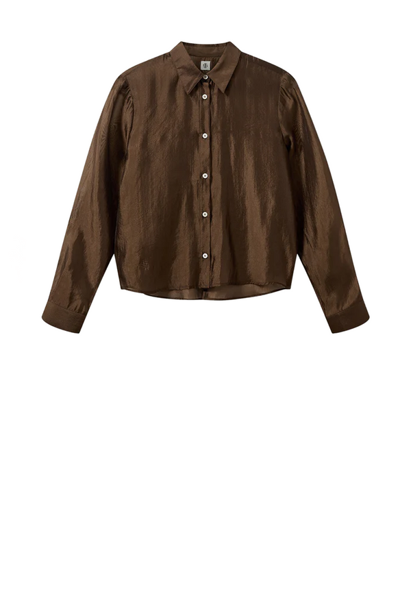 Gilian Bluse | Espresso
