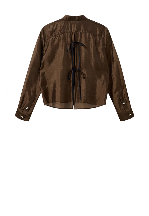 Gilian Bluse | Espresso