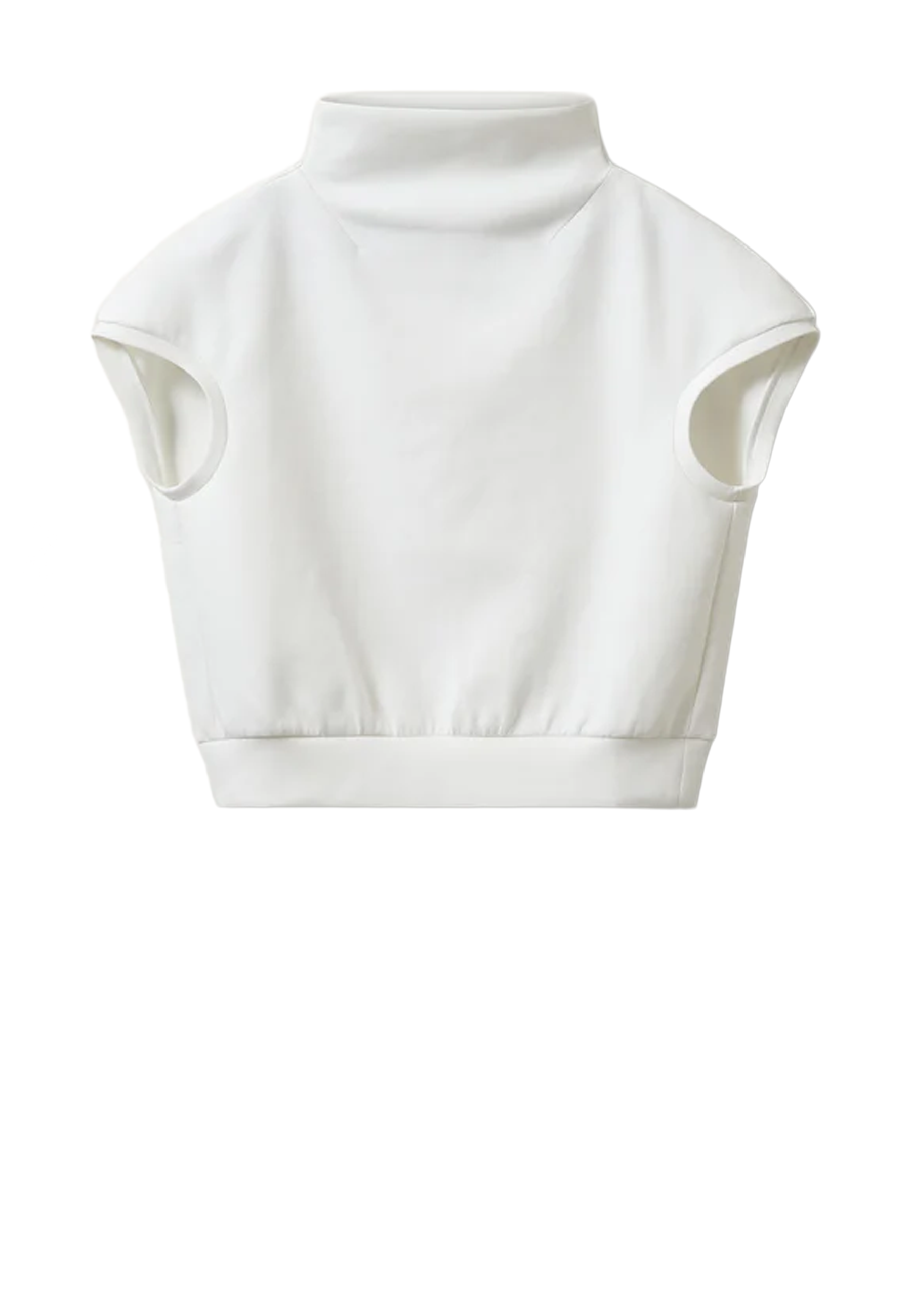 Glam Sweat T-Shirt | Cream
