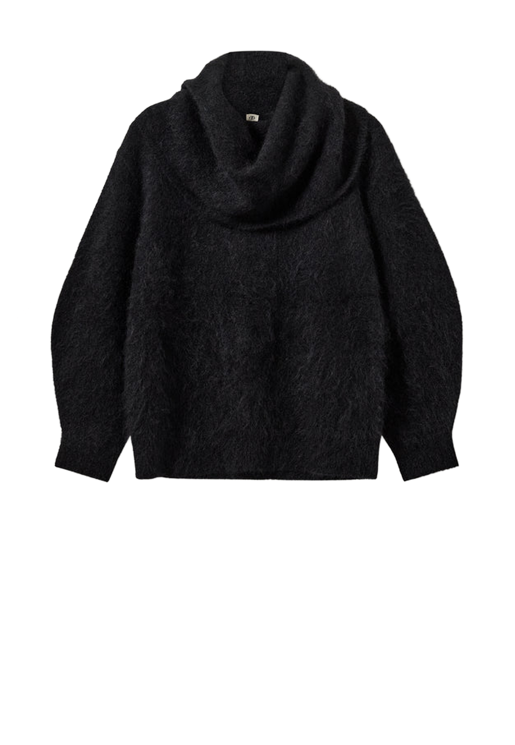 Roma Argyle Knit Pullover | Raw Black Artwork