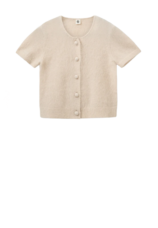 Roma Mini Cardigan | Champagne
