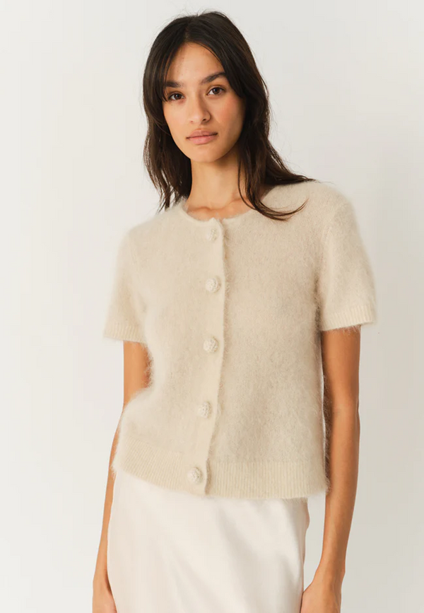 Roma Mini Cardigan | Champagne